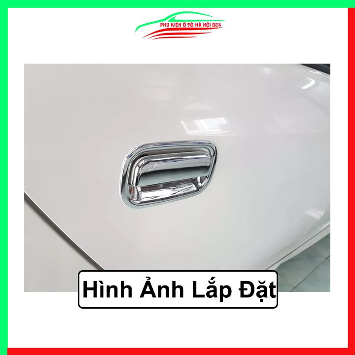 Ốp tay hõm mạ crom Toyota Wigo 2018-2023 sáng bóng chống trầy bảo vệ cửa xe ô tô