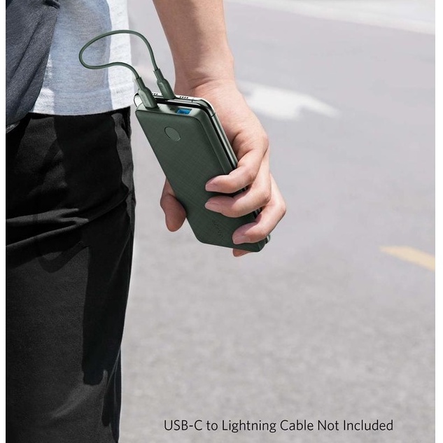 Pin sạc dự phòng cho iP11 Series, iP12 Series, iP13 Series ANKER A1231 PD 18W 10000mah siêu mỏng - Hàng chính hãng