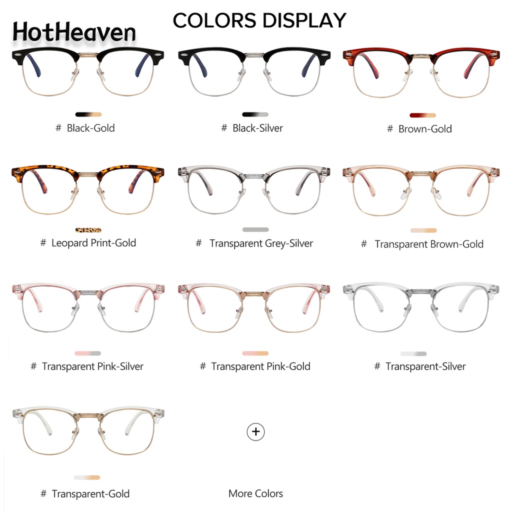 Kính Bảo Vệ Mắt Chống Bức Xạ Ánh Sáng Xanh 10 Kiểu Unisex