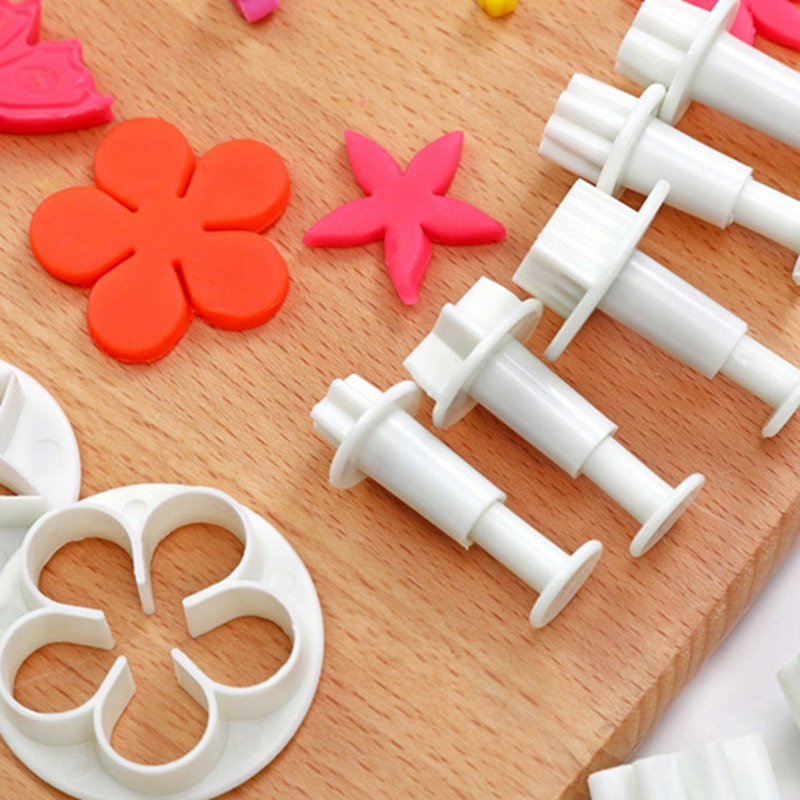 Set 33 dụng cụ tạo hình fondant làm bánh