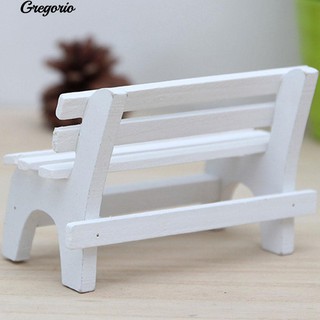 Ghế Gỗ Mini Trang Trí Sân Vườn