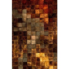 100 Tấm Gỗ thông ốp tường, miếng gỗ trang trí decor handmade ( Tặng kèm giấy giáp )