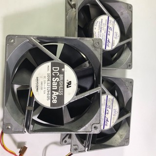 Quạt tản nhiệt 12 cm -- 12 V--0.52A -- Sanyo Denki  khung nhôm hợp kim