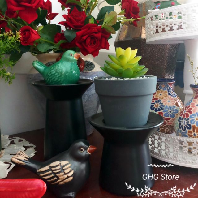 Đôn gốm nhỏ trang trí