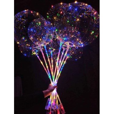 COMBO BÓNG BAY ĐÈN GALAXY + ĐÈN CÓ CÂY CẦM SIZE 24 INCH
