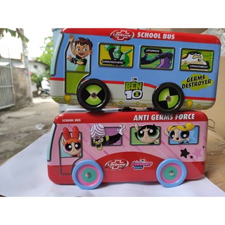 HỘP BÚT BIG SIZE CHO BÉ TRAI VÀ BÉ GÁI - SCHOOL BUS Hàng quà tặng LIFEBUOY