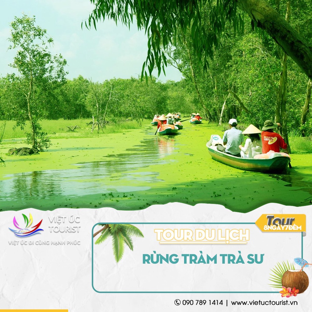 Miền Tây [E-voucher] Tour du lịch khám phá các tỉnh Miền Tây | Việt Úc Tourist