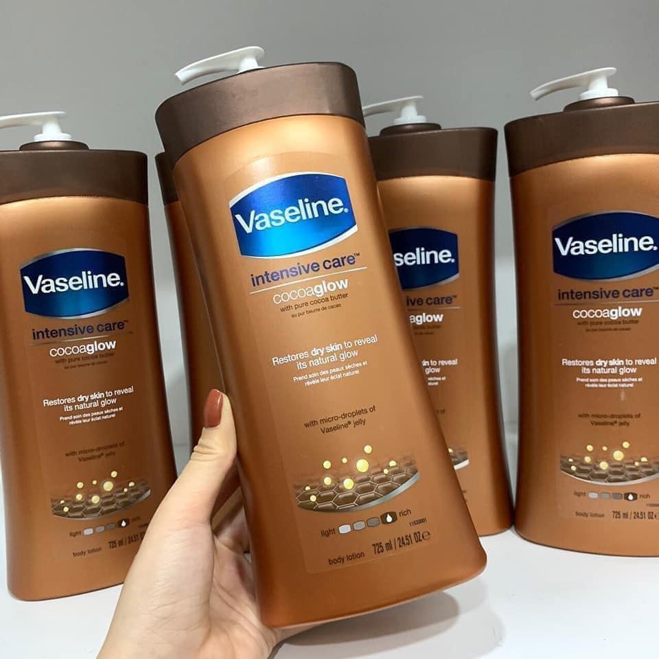 Dưỡng thể trắng da toàn thân Vaseline bản Mỹ 725ml | BigBuy360 - bigbuy360.vn