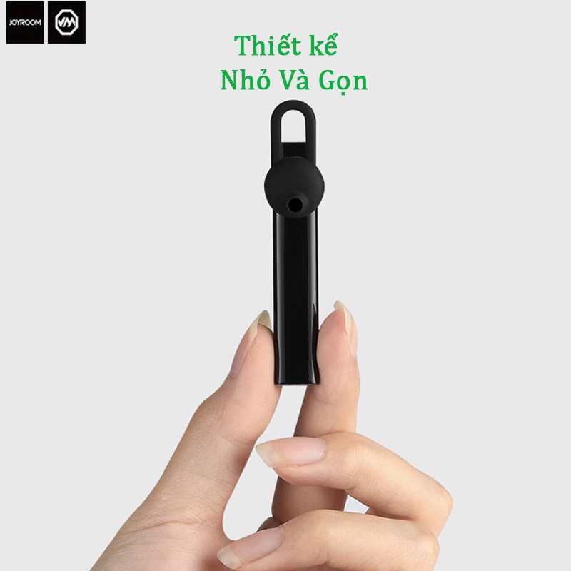 TAI NGHE BLUETOOTH KHÔNG DÂY JOYROOM JR B1 ĐẬM CHẤT ĐÀM THOẠI NGHE NHẠC TỐT