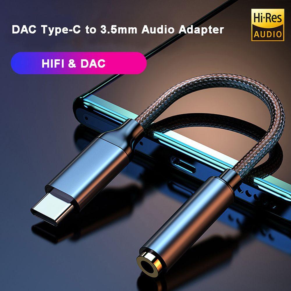 Cáp Chuyển Đổi Âm Thanh Type C Sang 3.5mm Type C Sang 3.5mm Chuyên Dụng Cho Điện Thoại