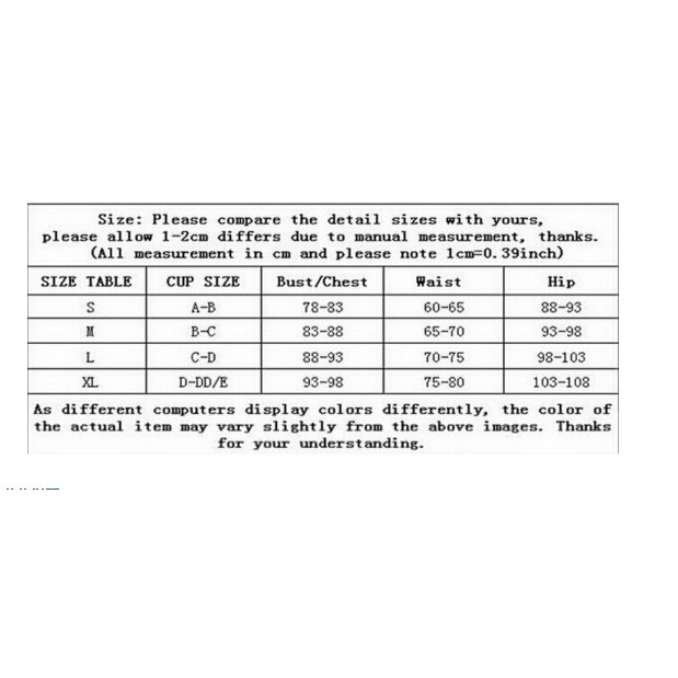 Bộ đồ bơi bikini có đệm nâng ngực quyến rũ cho nữ | BigBuy360 - bigbuy360.vn