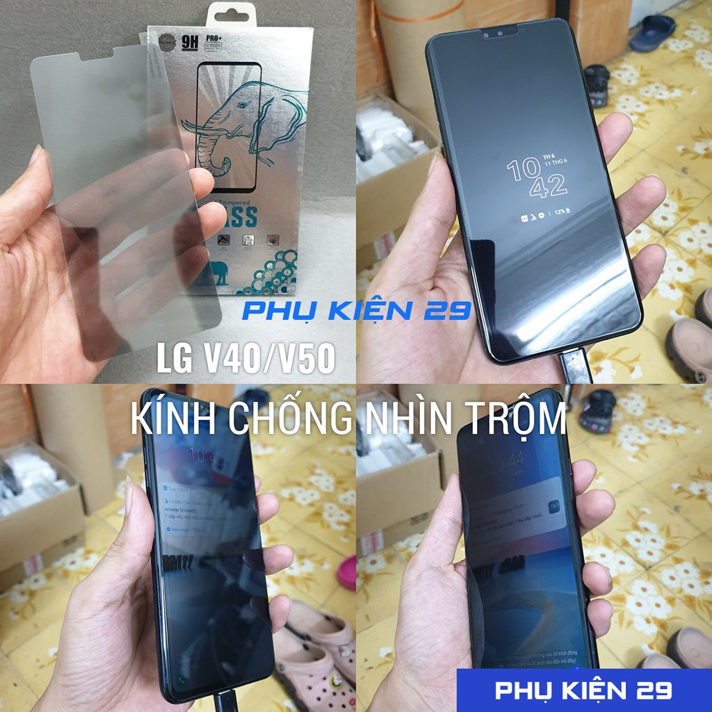 Dán kính cường lực Full màn chống nhìn trộm bảo vệ màn hình