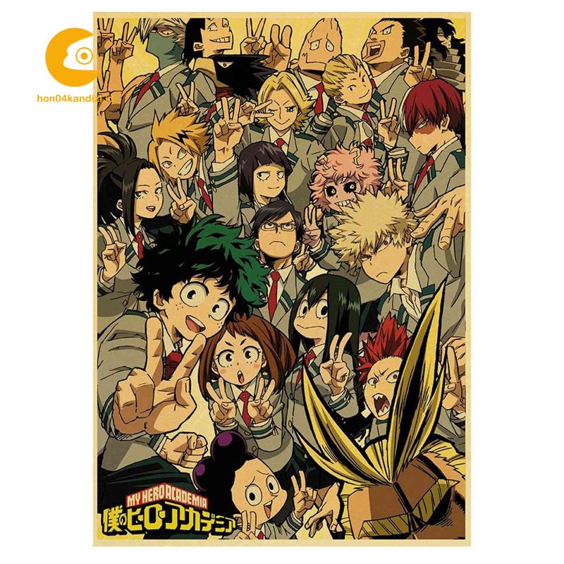 Tranh đính đá treo tường hình nhân vật trong My Hero Academia