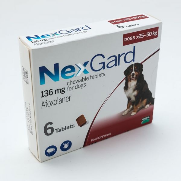 NEXGARD 25-50KG phòng kí sinh trùng