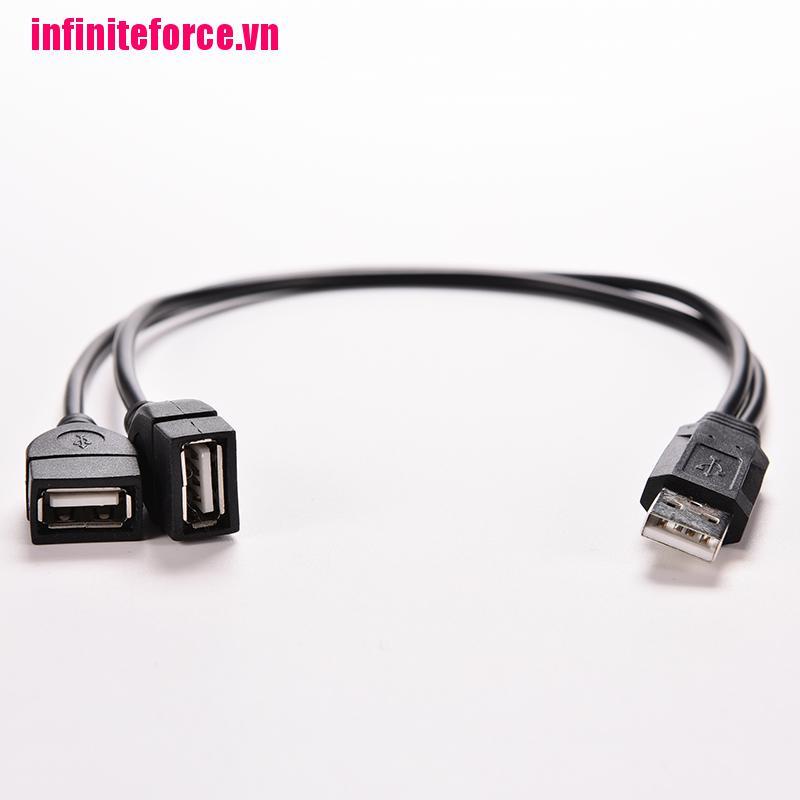 Cáp Chia 2 Cổng Usb 2.0 A Tiện Lợi