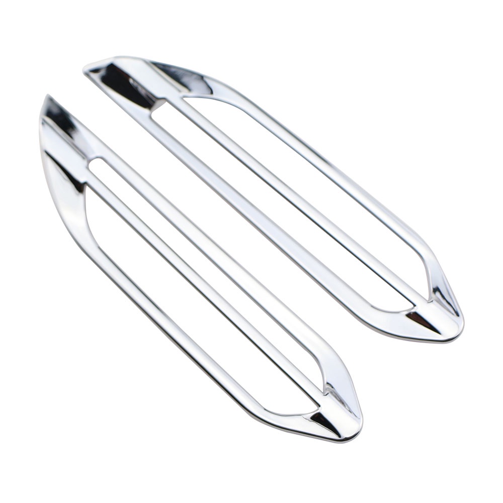 Khung Viền Lỗ Thông Gió Bằng Crom ABS Cho Peugeot 2008 2014 2015 2016 2017 2018 2019