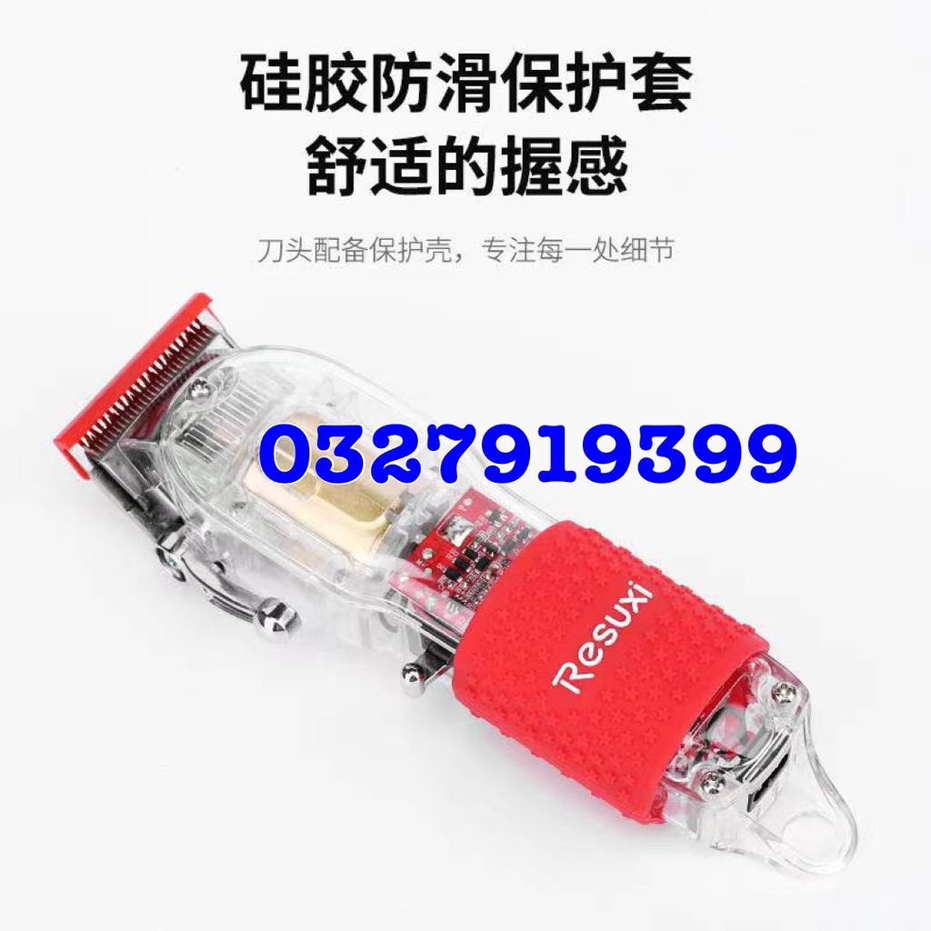 ✅Freeship✅ Tông đơ cắt tóc cao cấp JM-100AT (tặng khăn,lược, kéo..)