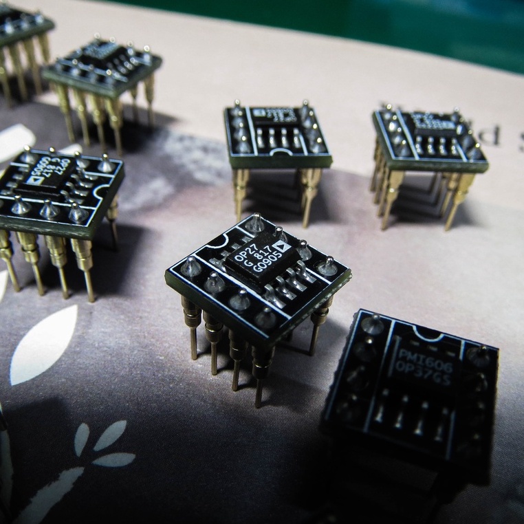 Opamp khuếch đại âm thanh nhiều loại OPA2107 , OPA2604 , OP37 vv..vvv.
