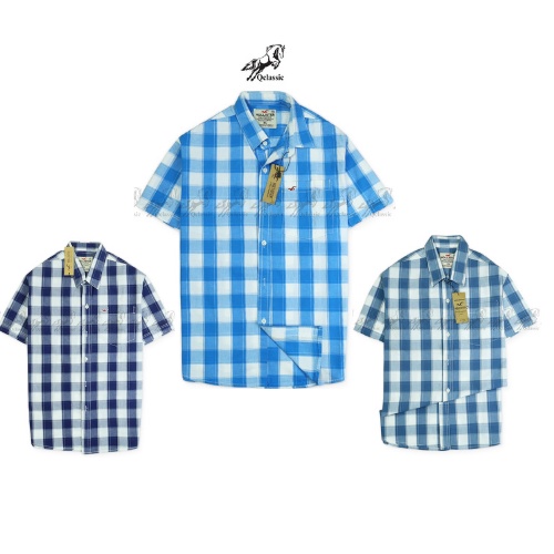 Áo sơ mi nam caro cơ bản 3 màu sọc caro vừa mặc đẹp mát mẻ vải cotton nhẹ mềm mịn Qclassic