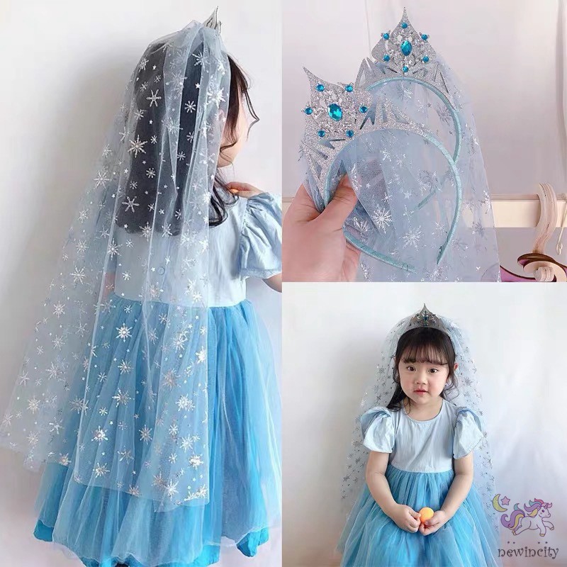 Cài tóc nơ/vương miện cho bé gái