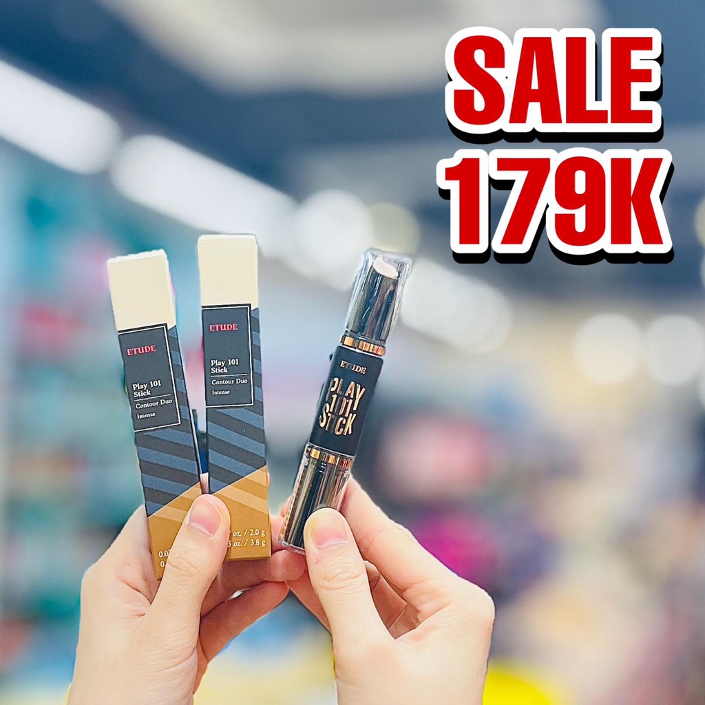 Bút Tạo Khối 2 Đầu Etude House Play 101 Stick Contour Duo