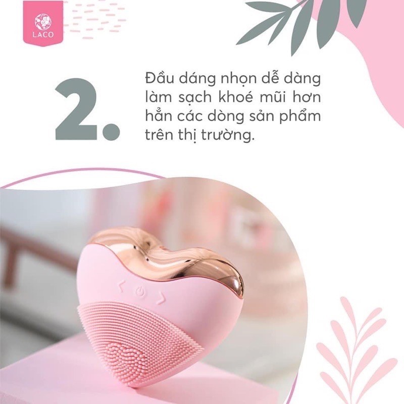 [CHÍNH HÃNG] [CHÍNH HÃNG] MÁY RỬA MẶT LACO LUXURY, sạch sâu, đẩy tinh chất, nâng cơ, xoá nhăn, tan nọng cằm | BigBuy360 - bigbuy360.vn