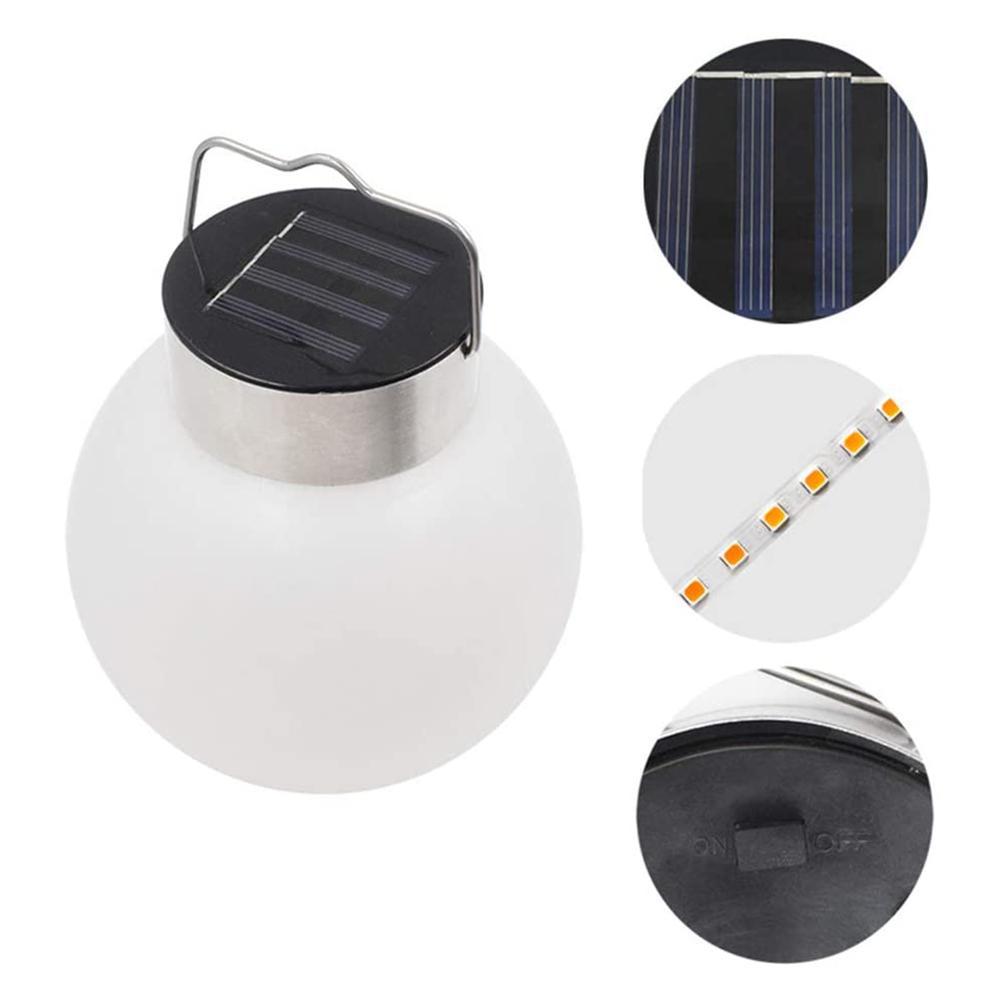 Dây Đèn Led Hình Cầu Năng Lượng Mặt Trời Trang Trí Sân Vườn