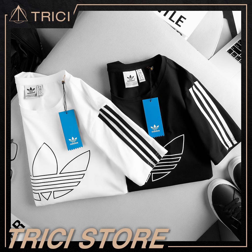 Áo thun nam adidas 👕FREESHIP👕Áo thun 100% cotton 4 chiều ATAD03