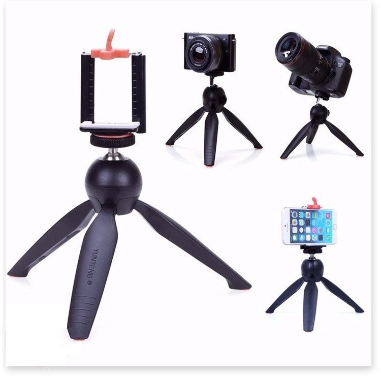 Gậy Chụp Hình Tripod 3 Chân YT228 Đa Năng - Chân Đế Chụp Ảnh 3 Chân Mini Giá Rẻ