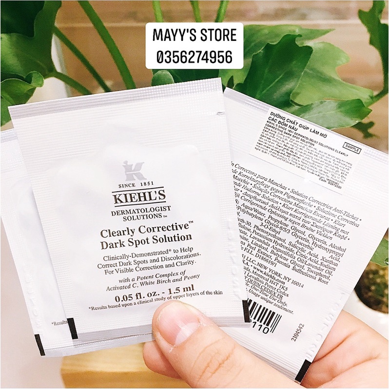 Sample Gói Serum Dưỡng Sáng Da KIEHL'S Dark Spot Solution 1.5ml