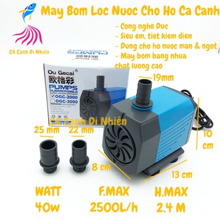 Máy bơm nước 40W OGC-2000 lọc nước cho hồ cá cảnh