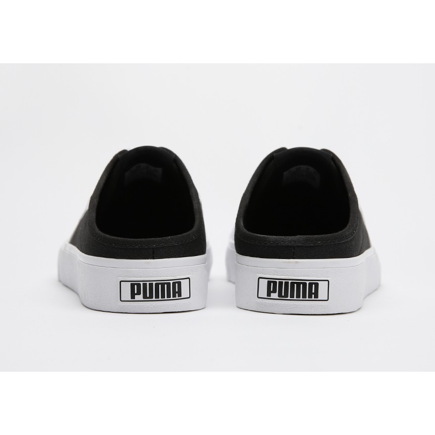 Giày Puma Bari Mule 371318 01-Black-White Full size