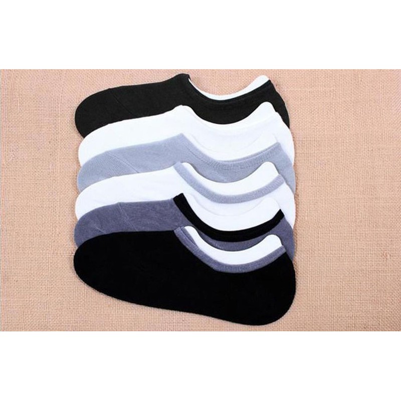 Combo 5 Đôi Vớ Nửa Bàn Chân Mang Giày Lười Giày Bệt - BX0614