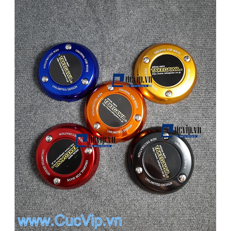Chụp Nắp Nồi Wave Nhỏ, Wave Cũ, Dream, Future Nhôm CNC MS1663