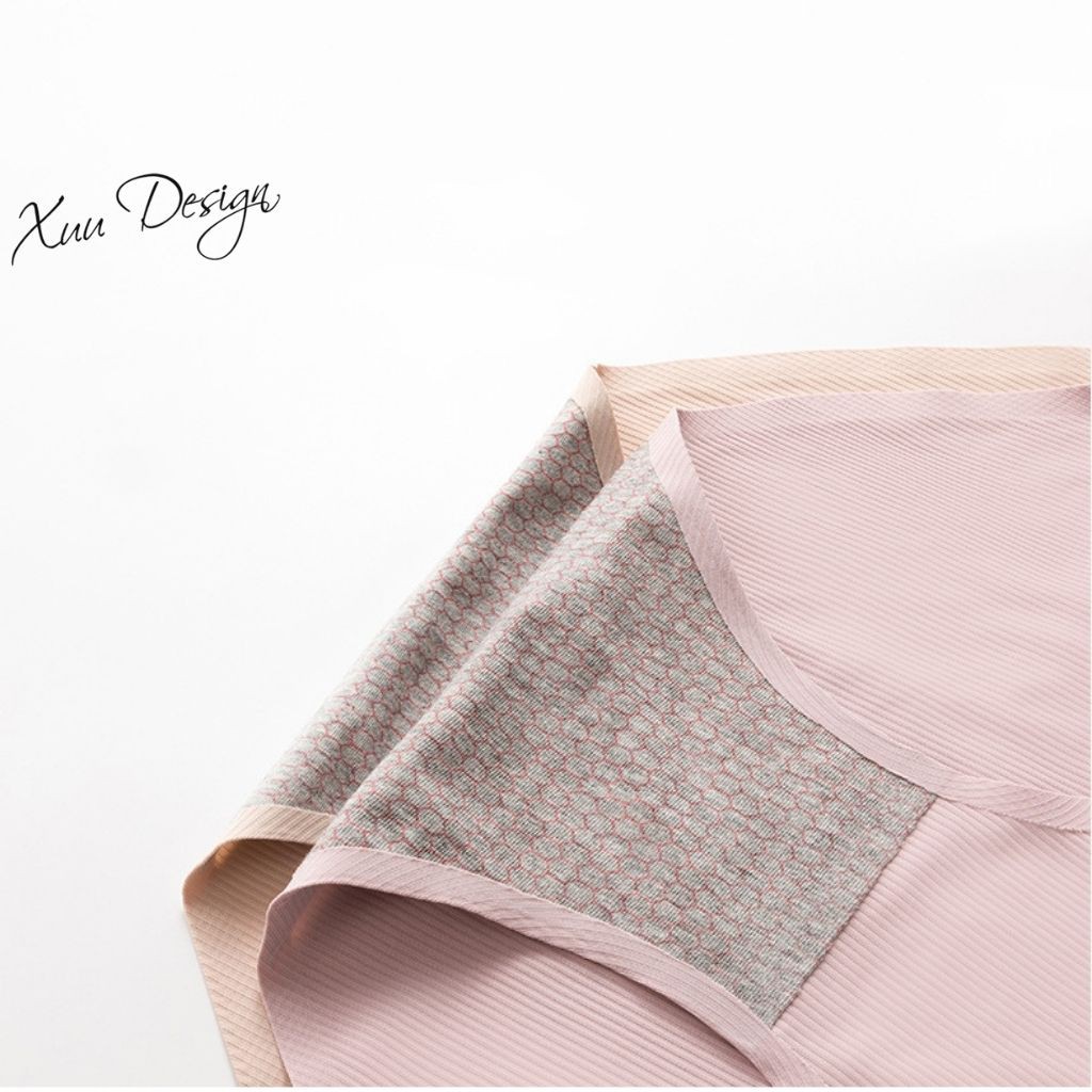 Quần lót nữ gân tăm mềm mại, không viền không đường may kháng khuẩn siêu tốt Xuu design QS01 | BigBuy360 - bigbuy360.vn