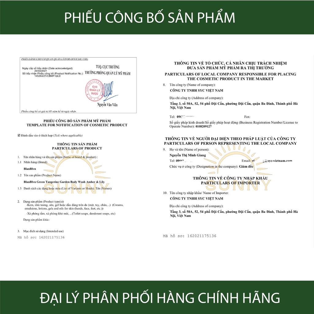 Sữa tắm nước hoa BLANBLVN tinh dầu hữu cơ Hàn Quốc giúp thư giãn, giảm stress, giải tỏa căng thẳng