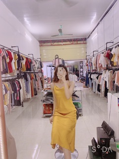 Váy lụa bóng 2S