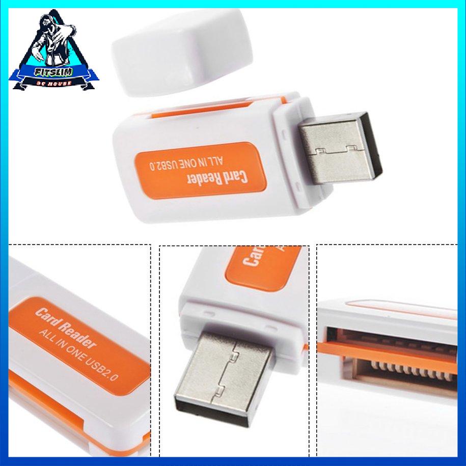 Đầu đọc thẻ Đầu đọc thẻ nhớ di động tốc độ cao đa chức năng 4 trong 1 [8/20]