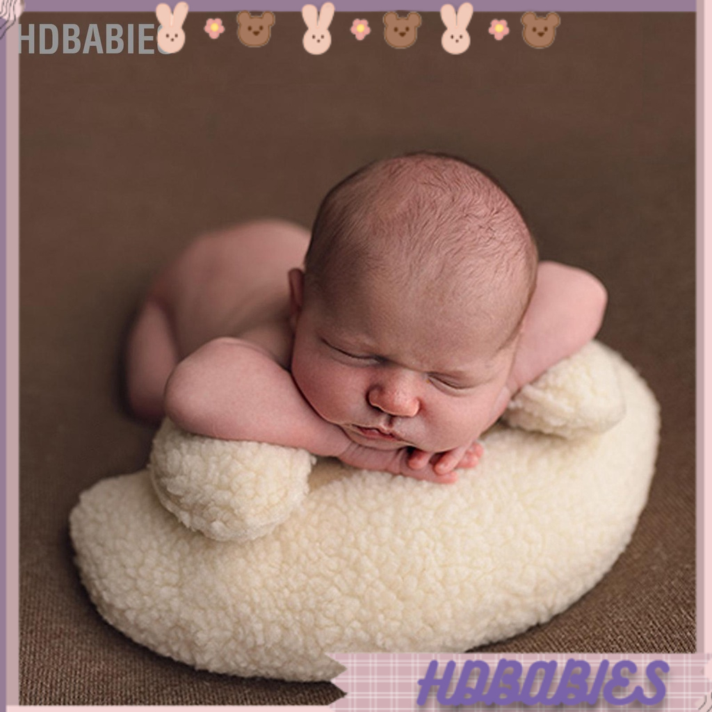 HDbabies Chụp ảnh cho bé sơ sinh Đạo cụ tạo dáng Gối mềm trẻ Giỏ đựng đồ chụp Prop