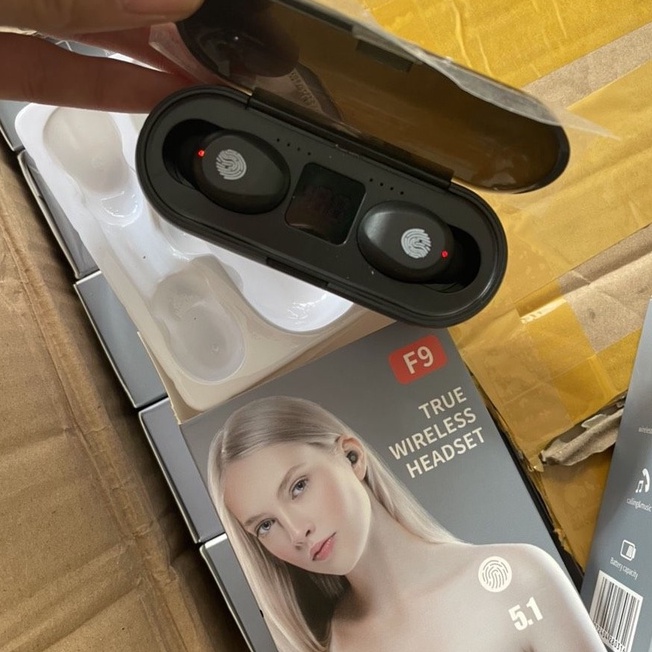 Tai Nghe Bluetooth Amoi F9 Cao Cấp Kết Nối Không Dây Bass Êm Âm Thanh To Cảm Ứng Siêu Nhạy Bảo Hành 6 Tháng