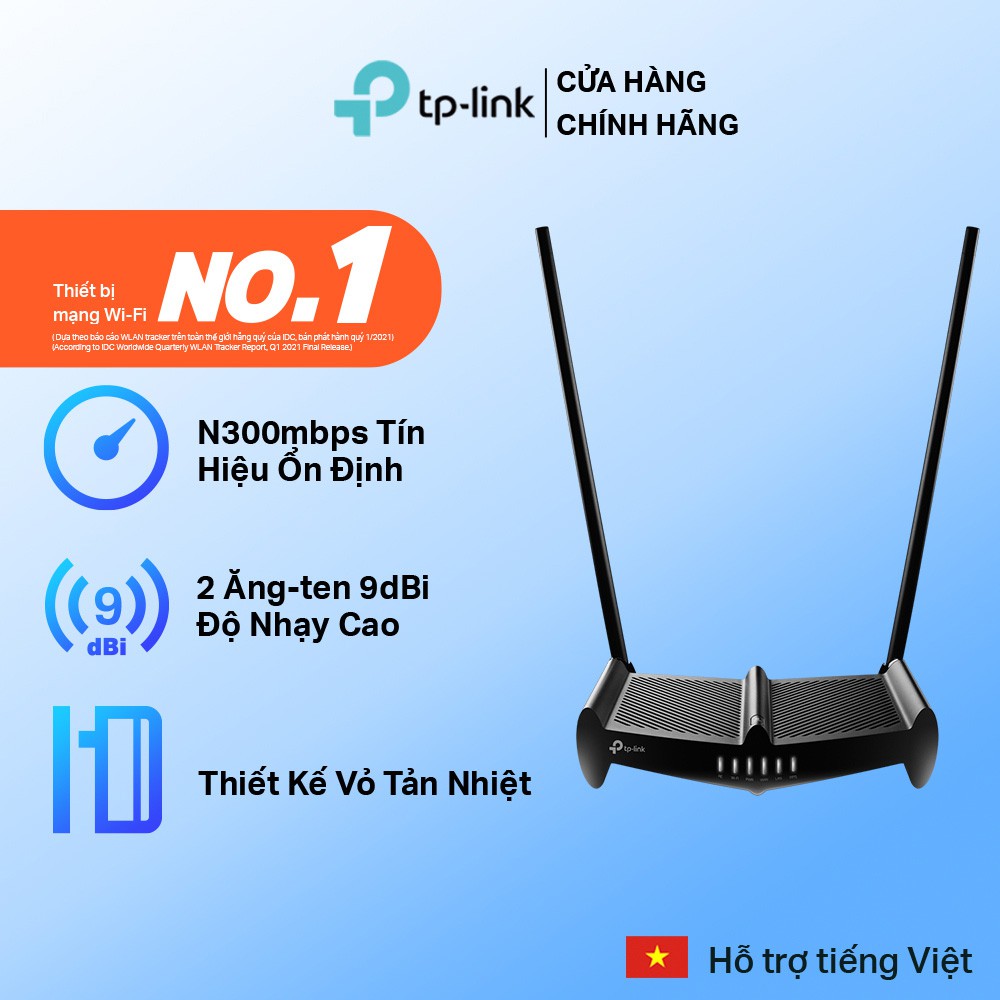 [Hỏa Tốc] Bộ Phát Wifi TP-Link TL-WR841HP Công Suất Cao Chuẩn N 300Mbps