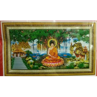Tranh Thêu Chữ Thập Phật Thích Ca A1191 100x55cm