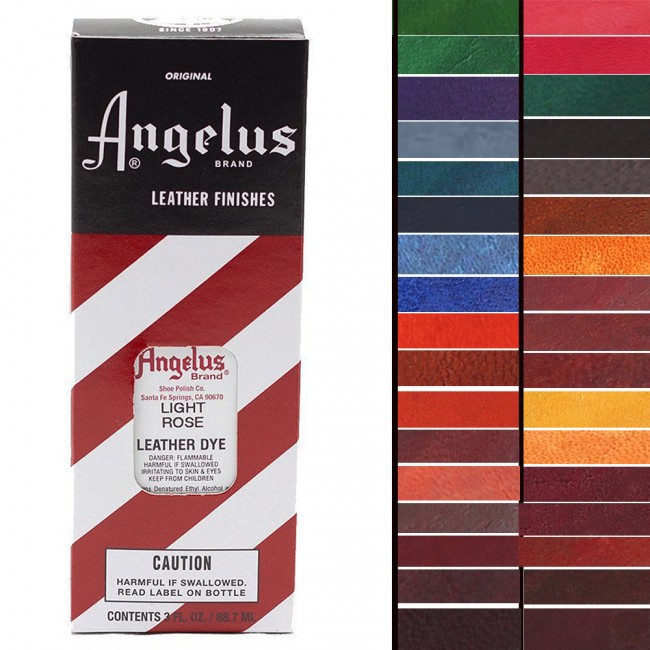 Angelus leather dye - Màu nhuộm da Angelus - Hàng nhập khẩu từ USA - 3OZ (89ml) - Gam nóng 2