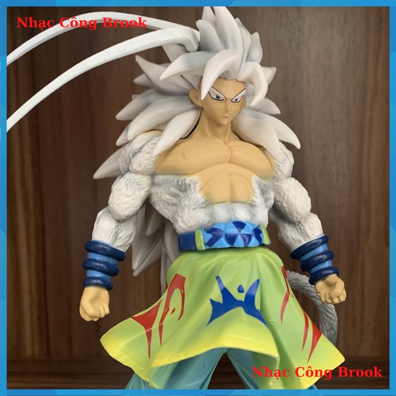 Mô Hình Son Goku Siêu Saiyan 5 - Mô Hình Dragon Ball Goku SSj5 Cao 26cm Có Đế Full Box