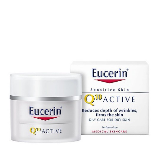 1211 [Best Chống Lão Hóa] Eucerin Kem Chống Lão Hóa Ban Đêm/Ngày Q10 ACTIVE Cream (50 ml)