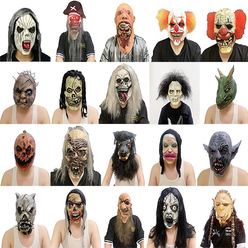Mặt Nạ Đầu Lâu Quỷ Kinh Dị Hóa Trang Halloween