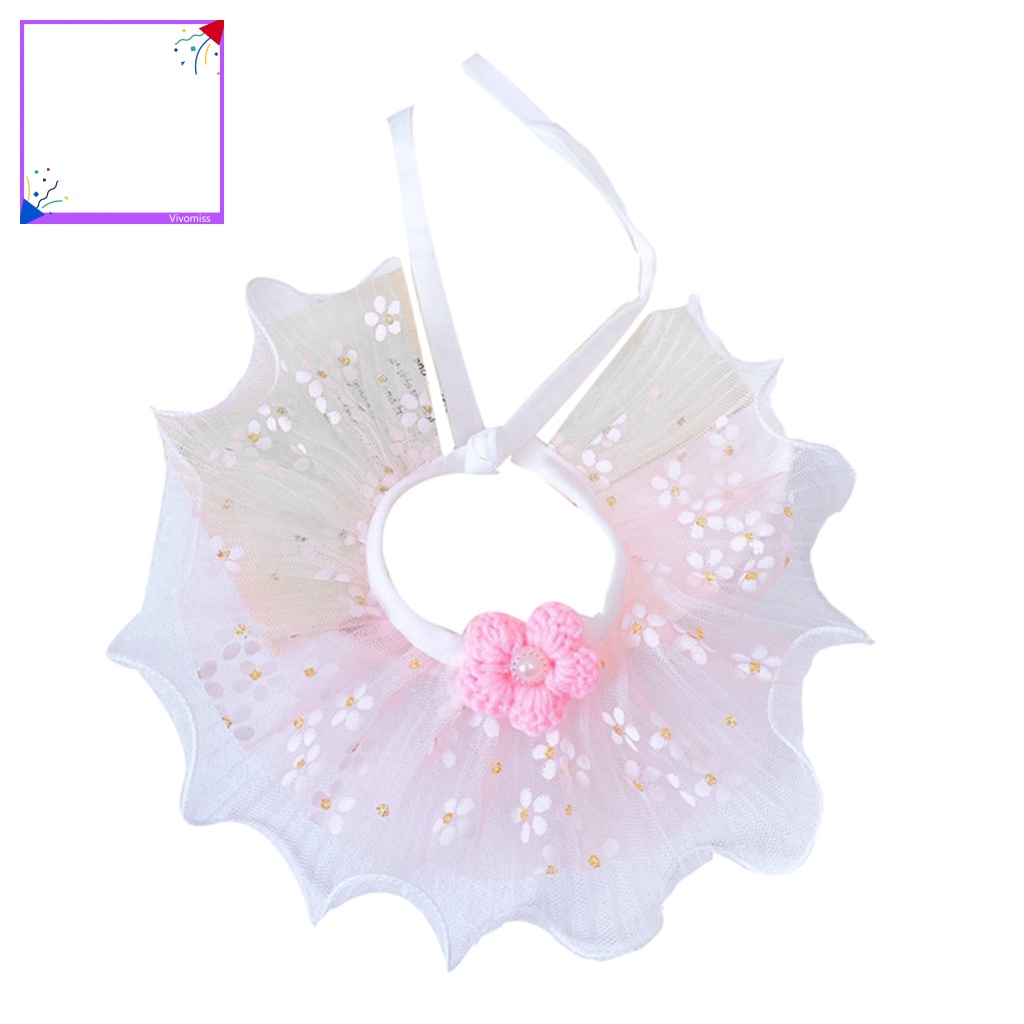 Khăn Choàng Cổ Ren Chống Thất Lạc Hình Mèo Nhiều Màu Sắc