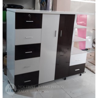 Tủ quần áo trẻ em ngang 1m63 cao 1m28 miễn phí vận chuyển bảo hành 2 năm