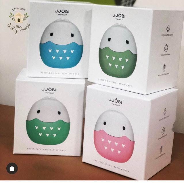 Máy tiệt trùng ti giả mini JJOBI Hàn quốc - SEED BABY