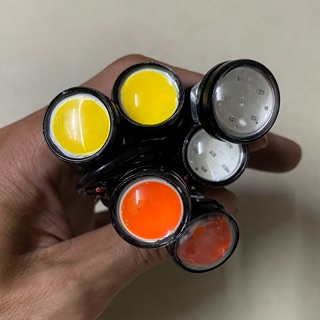 đèn led xi nhan nút áo loại tốt nhân lớn , vỏ kim loại